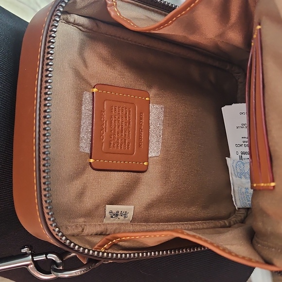 Mens Coach Stanton Crossbody Bag - Picture 9 of 9